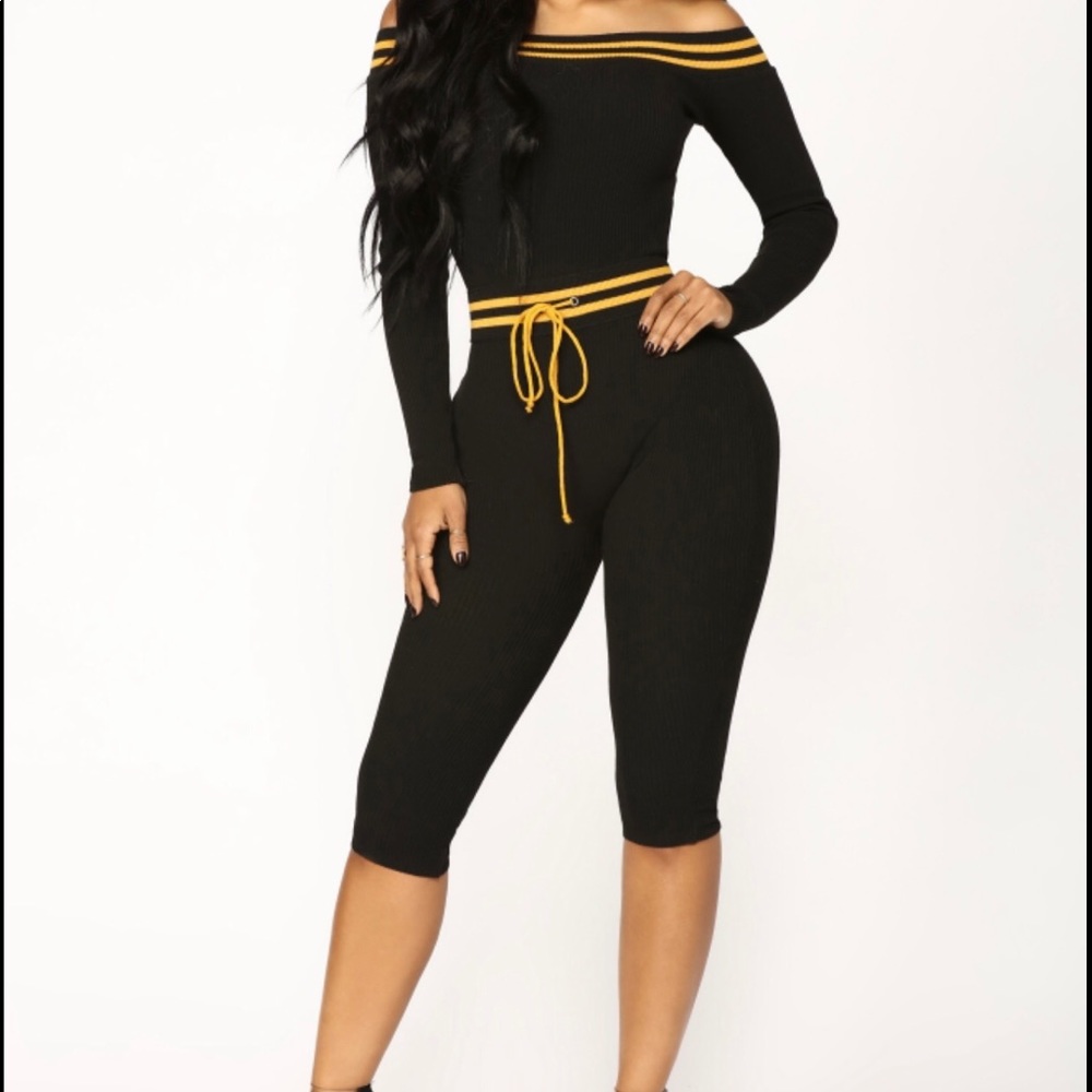 Fashion Nova - What I Like About You Jumpsuit -Black